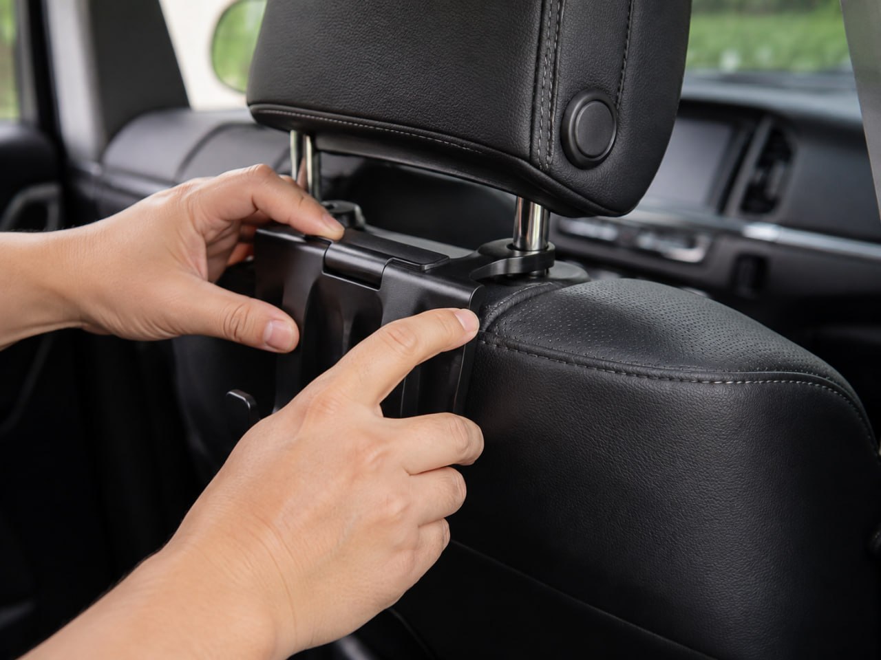 Step 2: Position or attach the accessory according to the product instructions.
